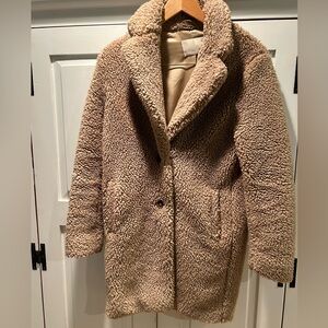 Aritzia Wilfred Free Teddy Coat
